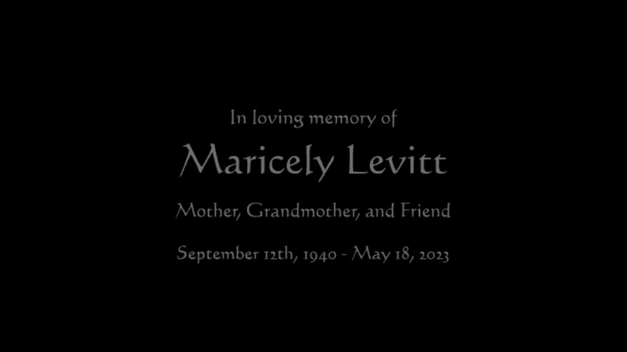 Mom's Video September 12th, 1940 - May 18, 202