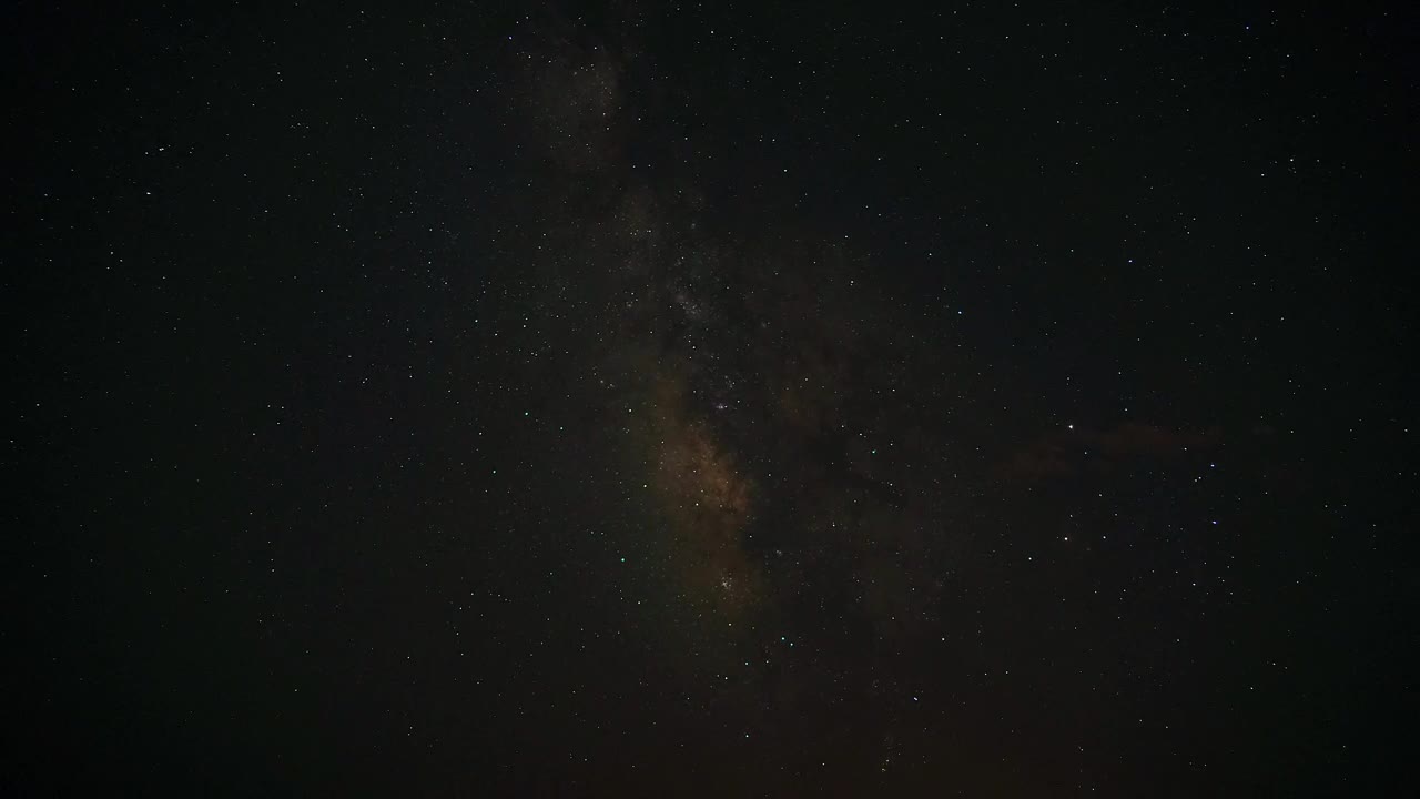 The milky way sky