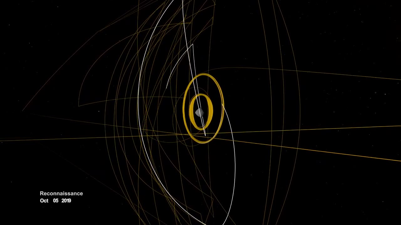 ORISIS-REx Slings Orbital Web Around Asteroid to Capture Sample