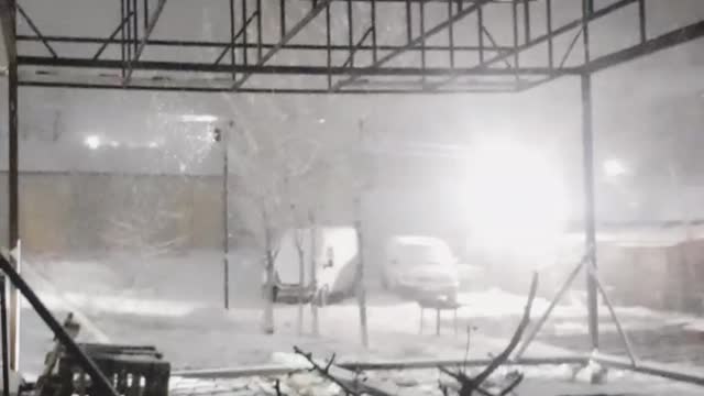 Heavy snowfall 1 march 2021