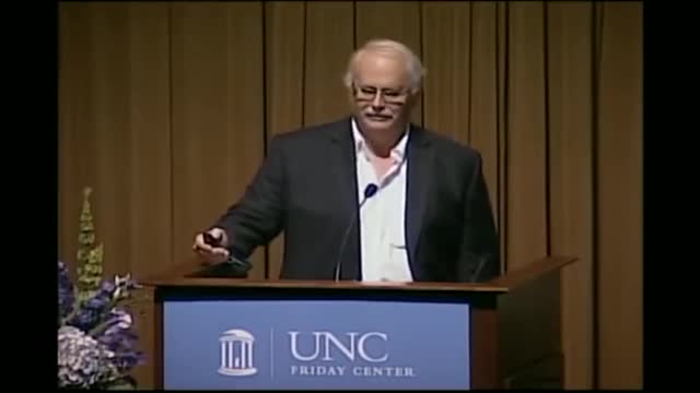 Dr. Ralph Baric, Wuhan partner giving a talk in 2018 at UNC on how to make money in a pandemic