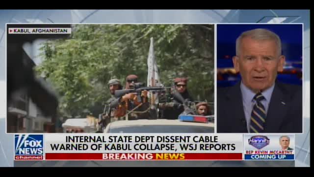 Oliver North: Taliban Now Has Names, Addresses and Phone Number of Every Afghan Who Worked for US