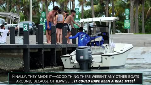 Things Get WILD At 79th St Miami Boat Ramp | Boat Zone