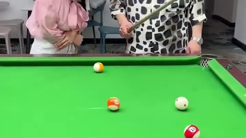 Funny billiards video