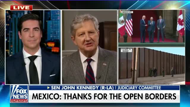 Sen. Kennedy If Biden wants to be trusted at the border enforce the law #shorts
