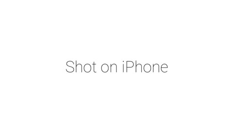 Shot on iphone