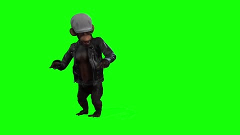 Affe tanzt