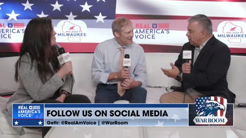 Rep. Jim Jordan Joins WarRoom To Discuss VP Vance, The Left's Radical Spiral