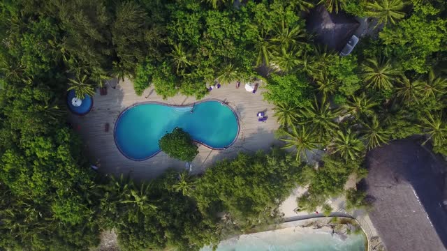 Upbeat Music with Scenes of the Maldives