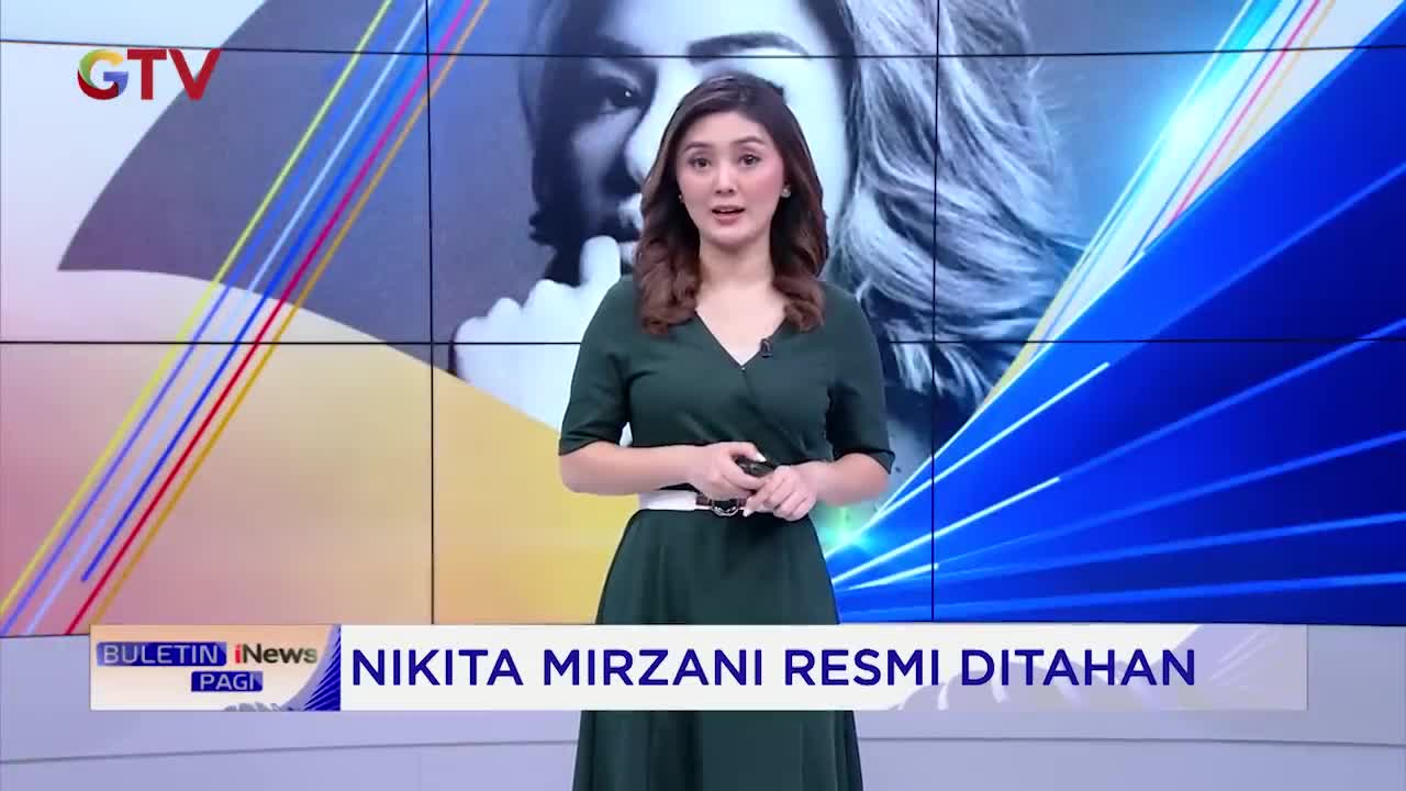 Artis nikita mirjani resmi di tahan lagi