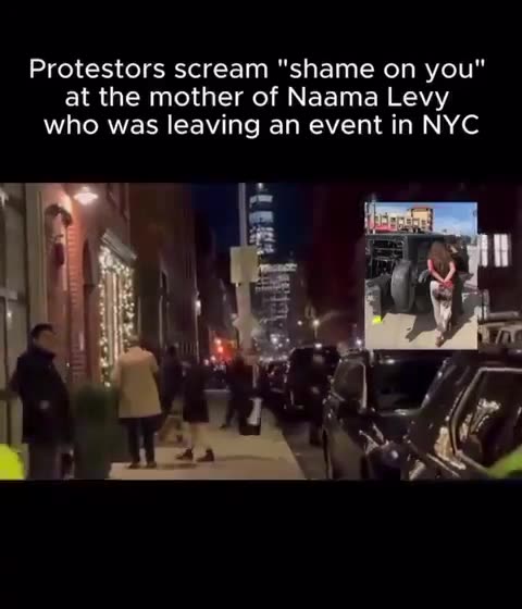 Naama Levy was raped and kidnapped by Hamas terrorists: This is how her mother is treated in NYC