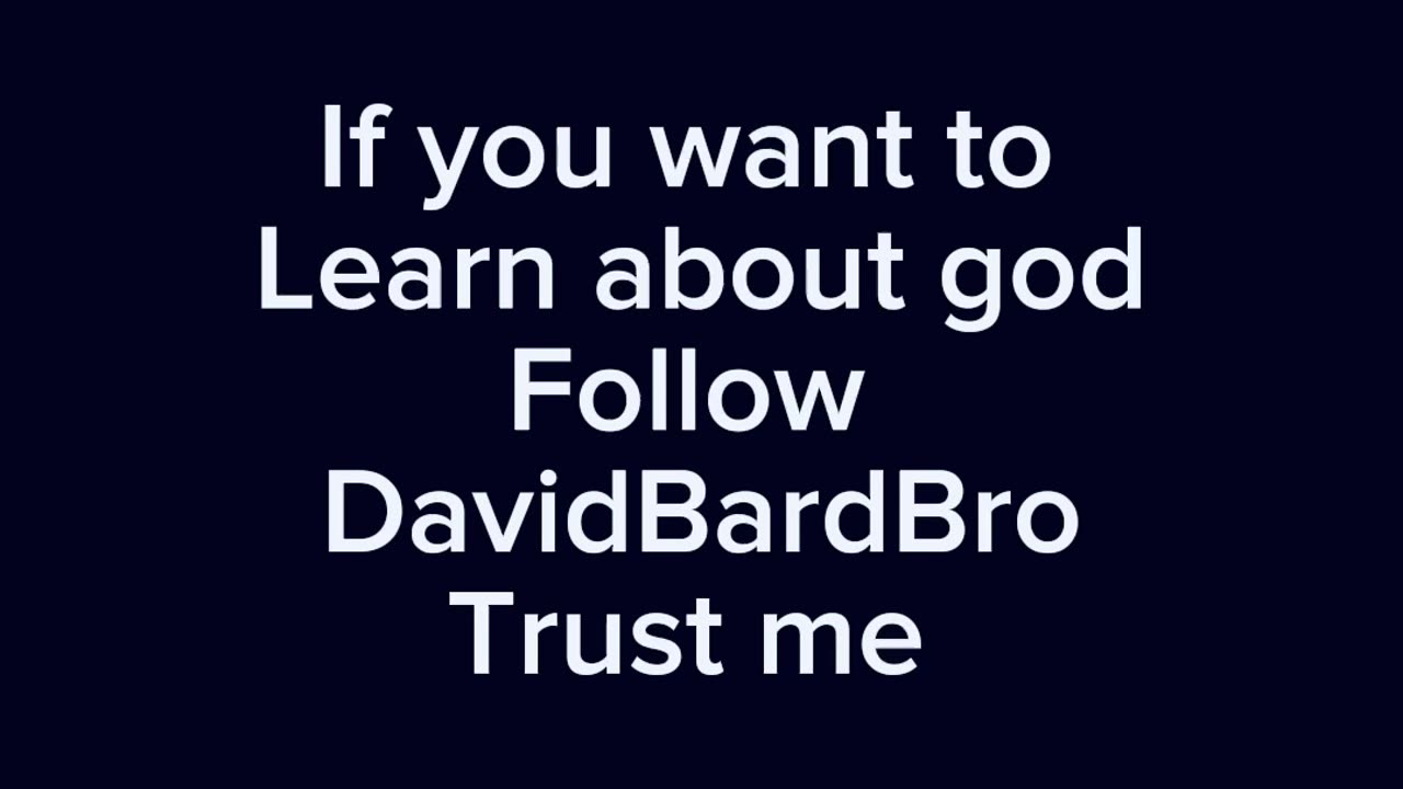 Follow DavidBardBros if you want some motivational daily reminders