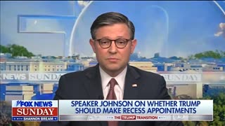 HUGE: Speaker Johnson Weighs In On Trump's Appointments