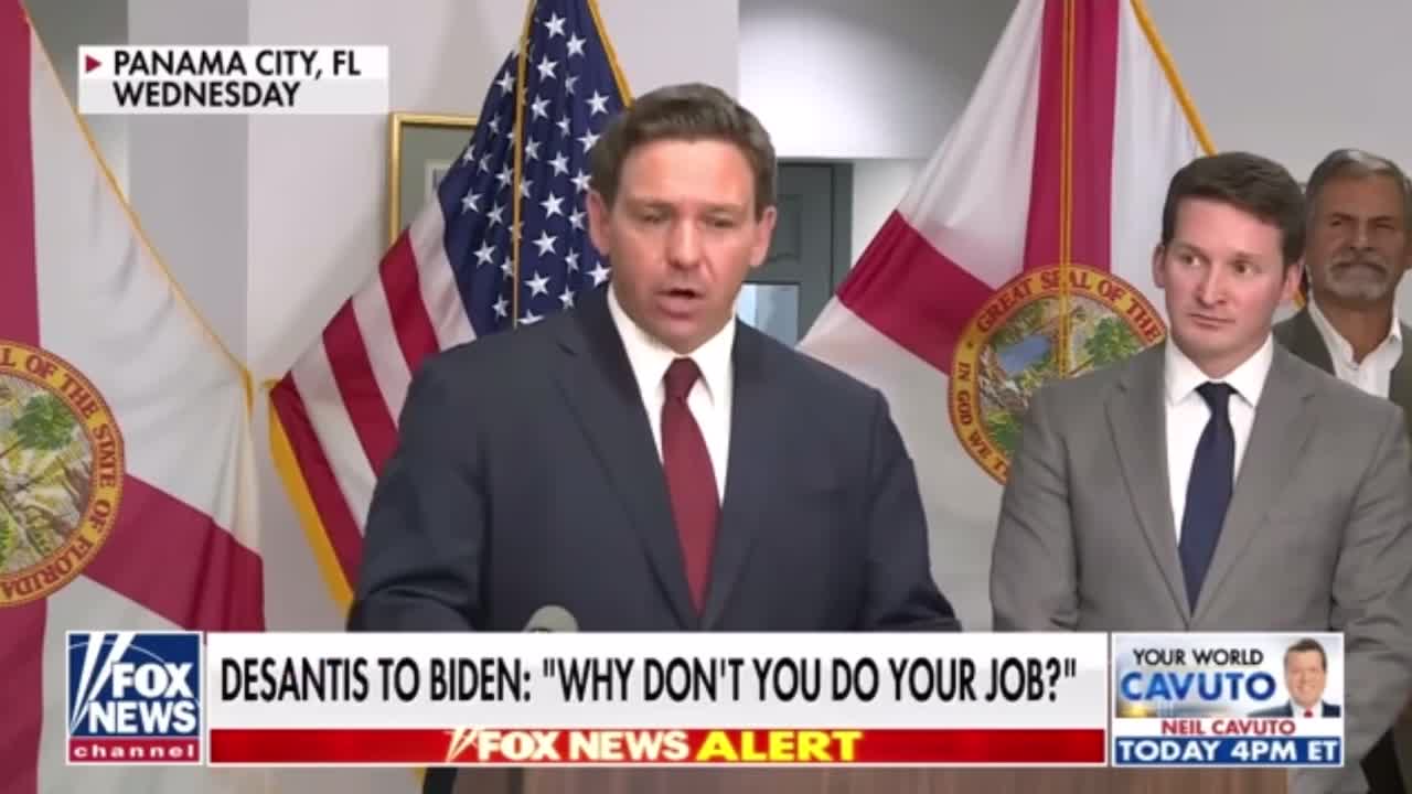 DE SANTIS SHREDS BIDEN ON COVID AND BORDER CRISIS