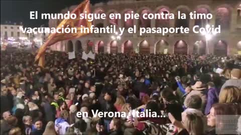 El mundo sigue en pie. Verona, Luxemburgo, Nueva York