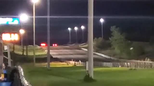 DEL JOHNKE 's YELLOW CAMARO SS @ THE MAKE A WISH RACE @ THUNDER VALLEY DRAGWAYS MARION SOUTH DAKOTA