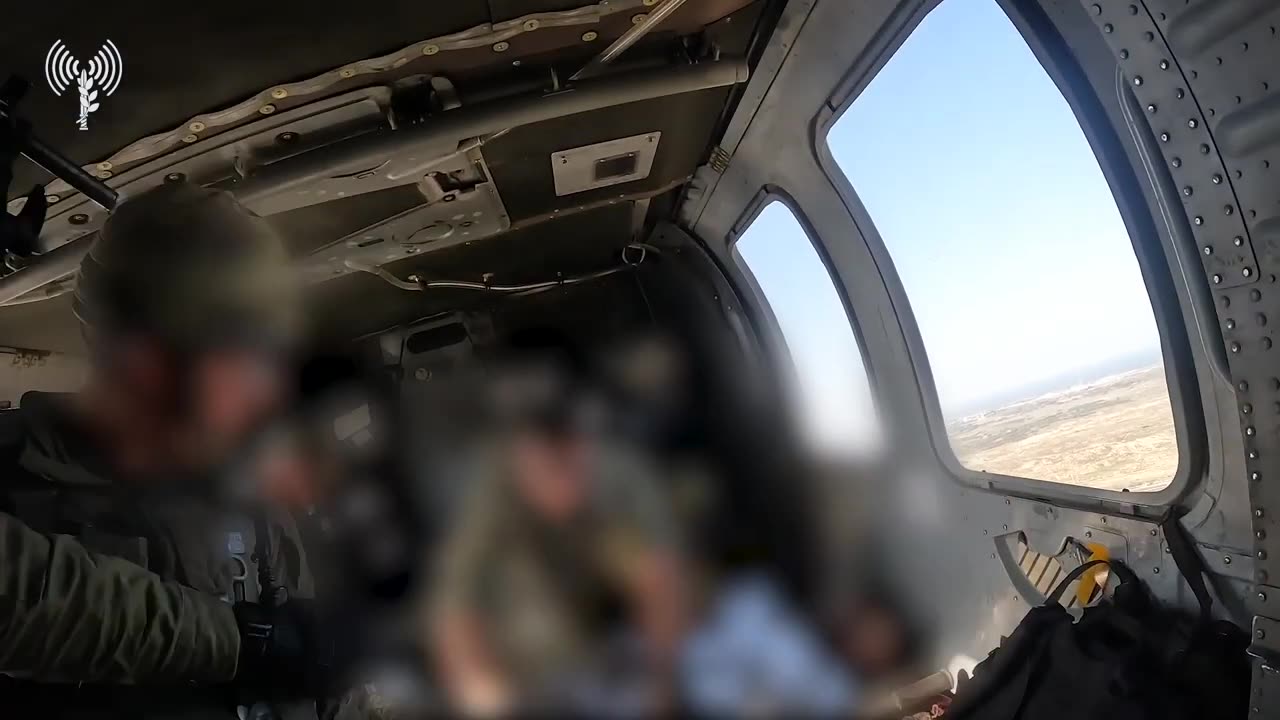 Incredible Footage of IDF Helicopter Medivac Crew