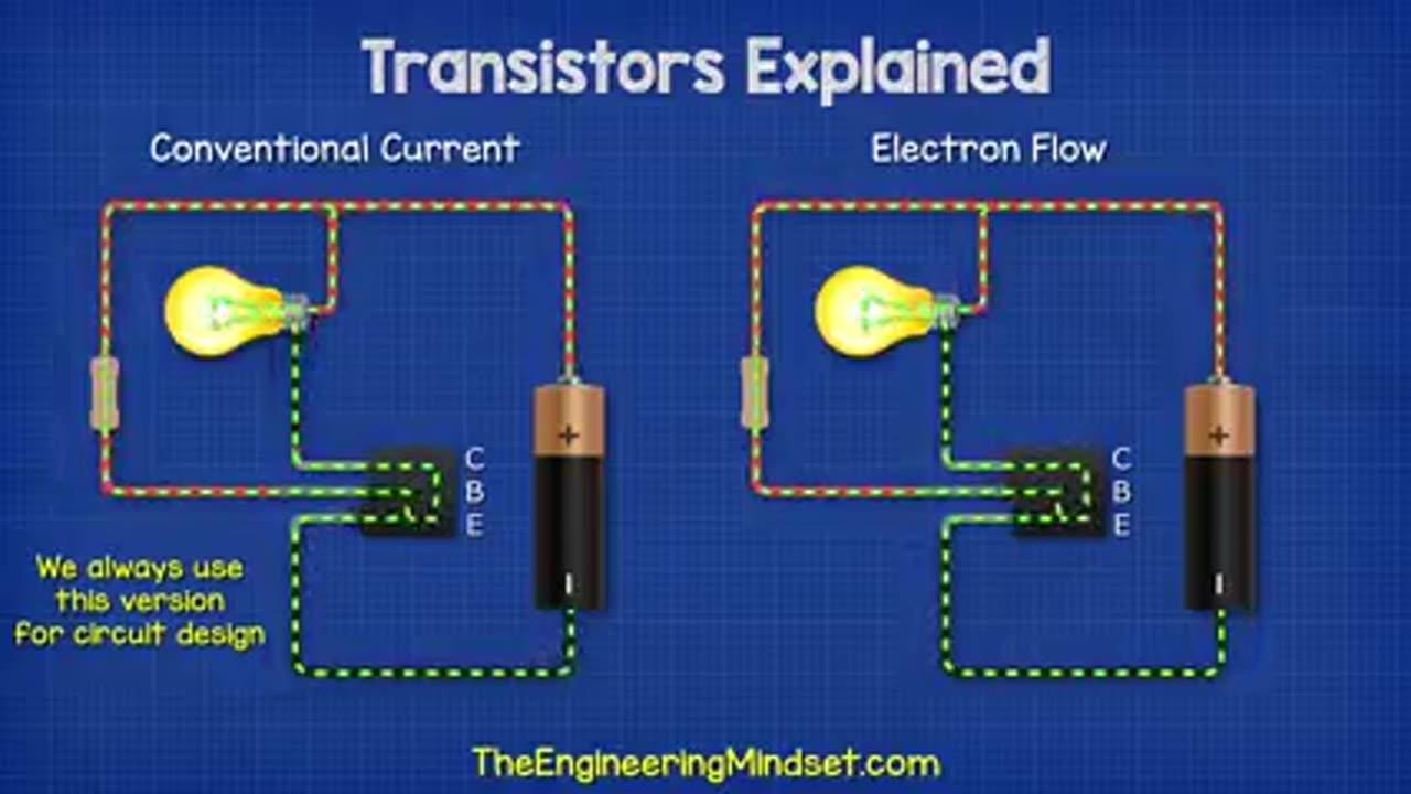 Transistor work in electronics