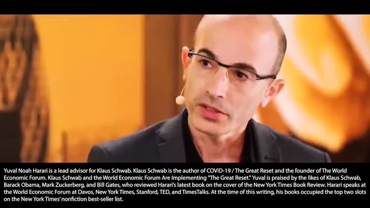 Yuval Noah Harari: We Are Talking About the End of Human History.