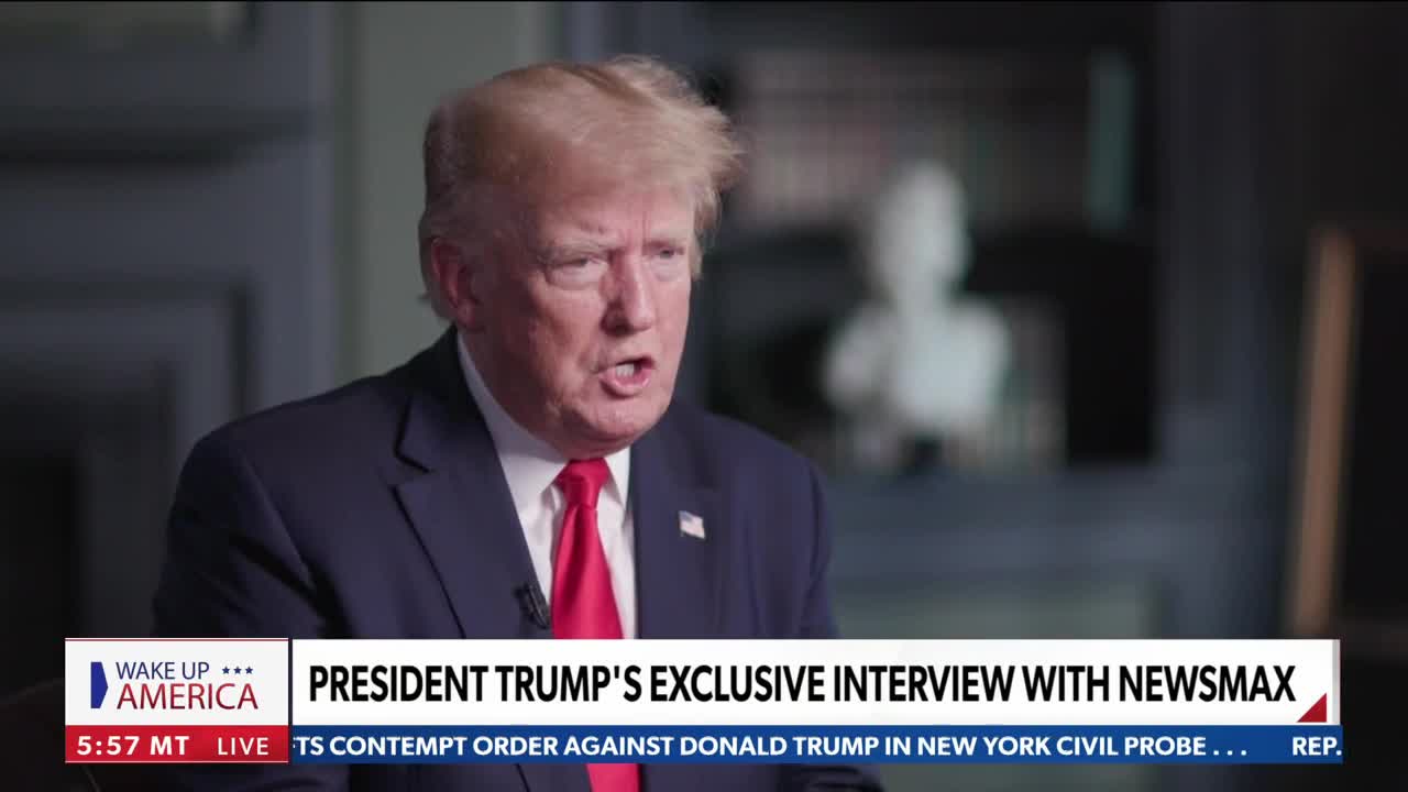 Donald J. Trump on Newsmax