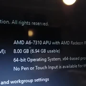 LAST video ever taken of my Dell Inspiron 5575 (9-17-2018)