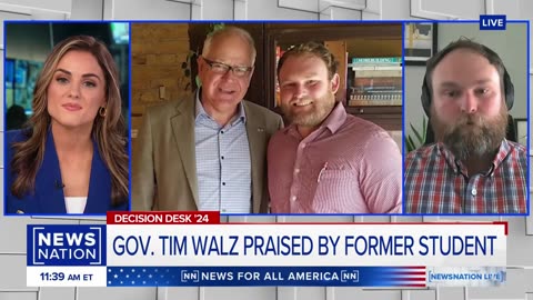 Former student praises 'favorite teacher' Tim Walz | NewsNation Live