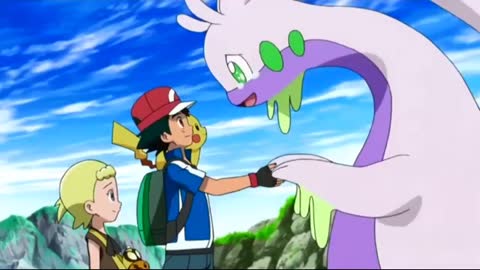 Pokemon XYZ Ash And His Friend's Say's Goodbye To Goodra