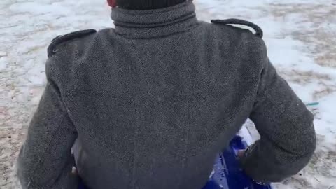 Snow sliding