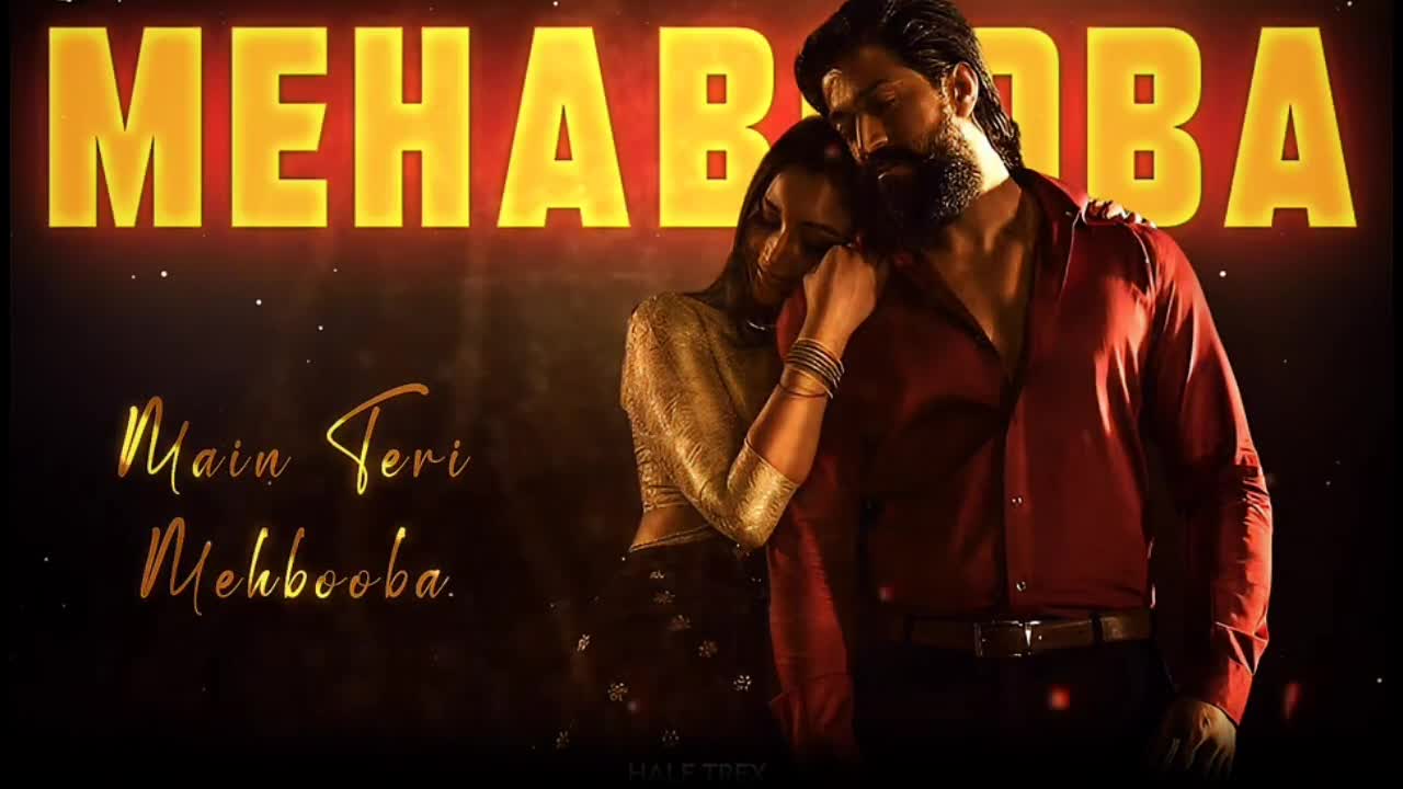 Mehabooba Song __ KGF Chapter 2 Song __ Rocking Star Yash _ Srinidhi __ Mehabooba Lofi Song Status