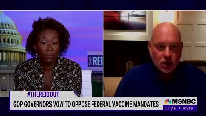 MSNBC is Insane: Vaccine Mandates Are "As American As Apple Pie"