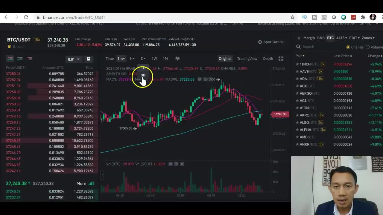 Binance Tutorial Step By Step - For Begginers 2021