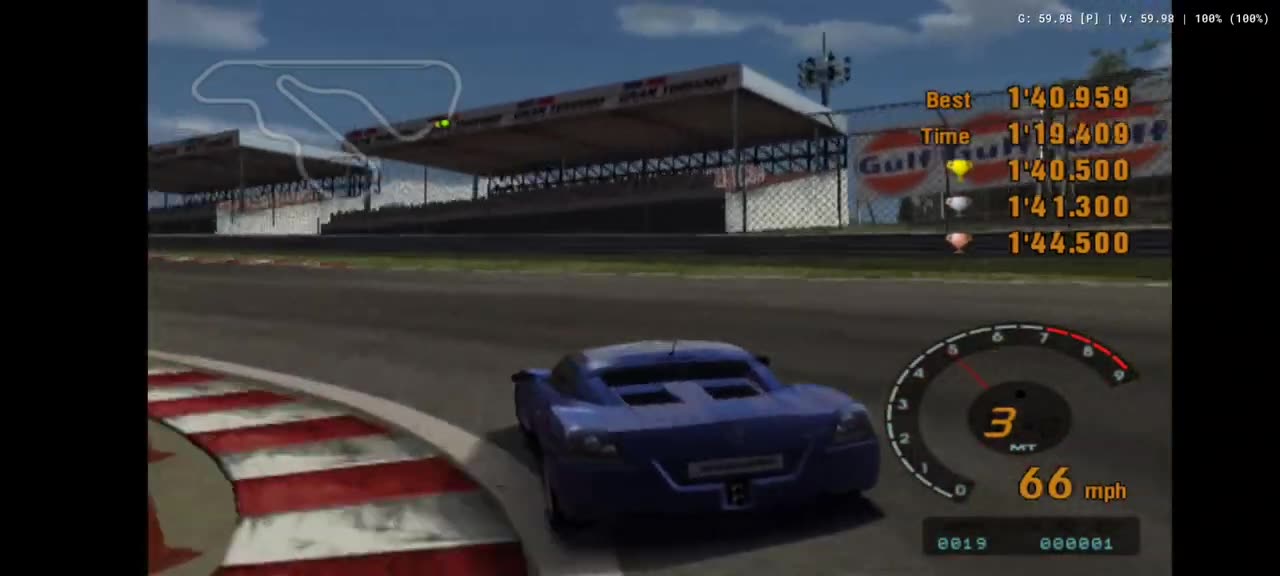 Gran Turismo 3 - License Test S-1 Final Try(AetherSX2 HD)