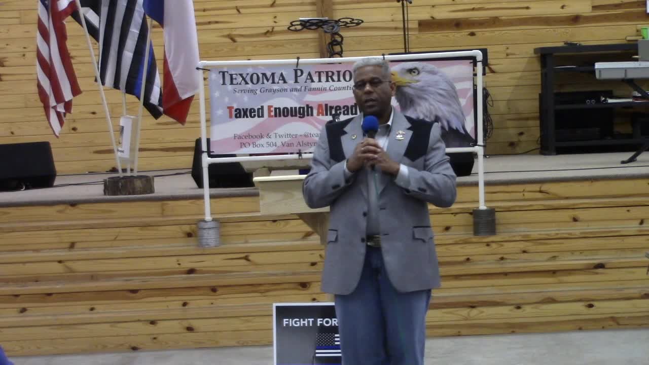 LTC Allen West @ Texoma Patriots Grayson County Texas