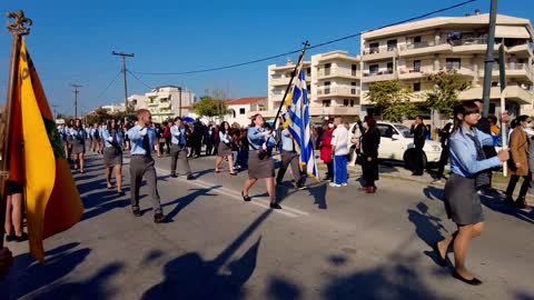 Oxi Day! Peraia, Thessaloniki (Macedonia) Greece 2021