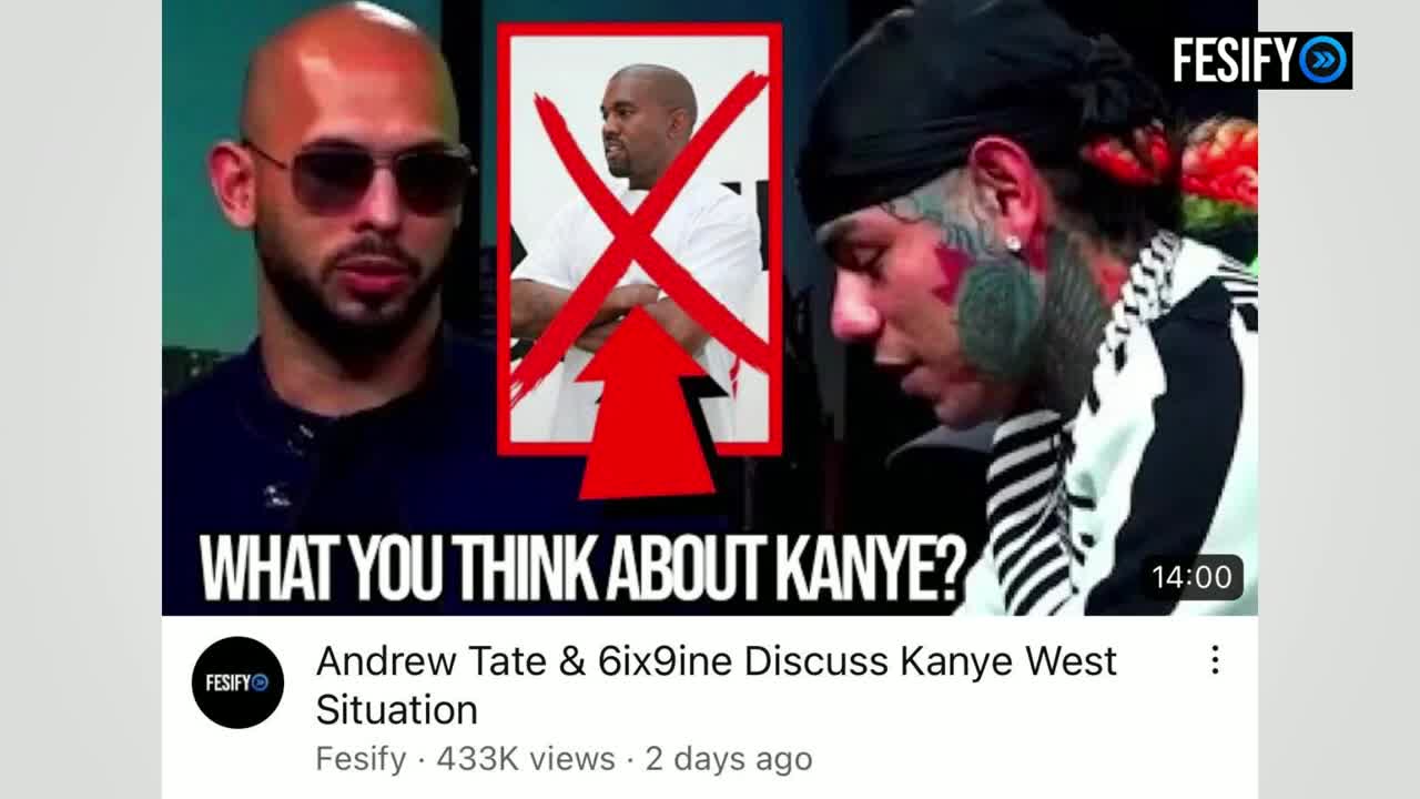 Kanye West Podcast With Andrew Tate Coming Soon