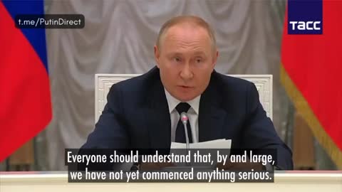 Putin’s Message To The West