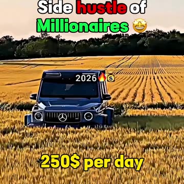 Side Hustle of Millionaires 🤑💰
