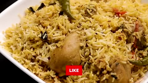 SIMPLE INDIAN STYLE CHICKEN BIRYANI.