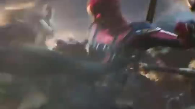 Iron spider fast attack #attitude #MCU #End.game 🔥🔥🔥