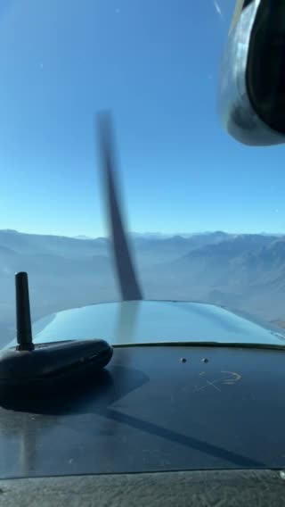 9500 feet ferrying a c152 in Chile