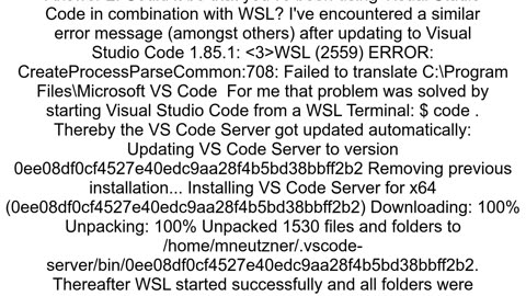 lt3gtWSL 358 ERROR CreateProcessParseCommon789 Failed to translate Z