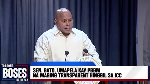 Binigyang-diin ni Sen. Bato na walang problema sa kanya kung magbago ang posisyon ni Pang. Marcos