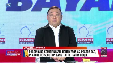 Pagdinig ng komite ni Sen.Hontiveros vs. Pastor ACQ, in aid of persecution lang —Atty. Roque