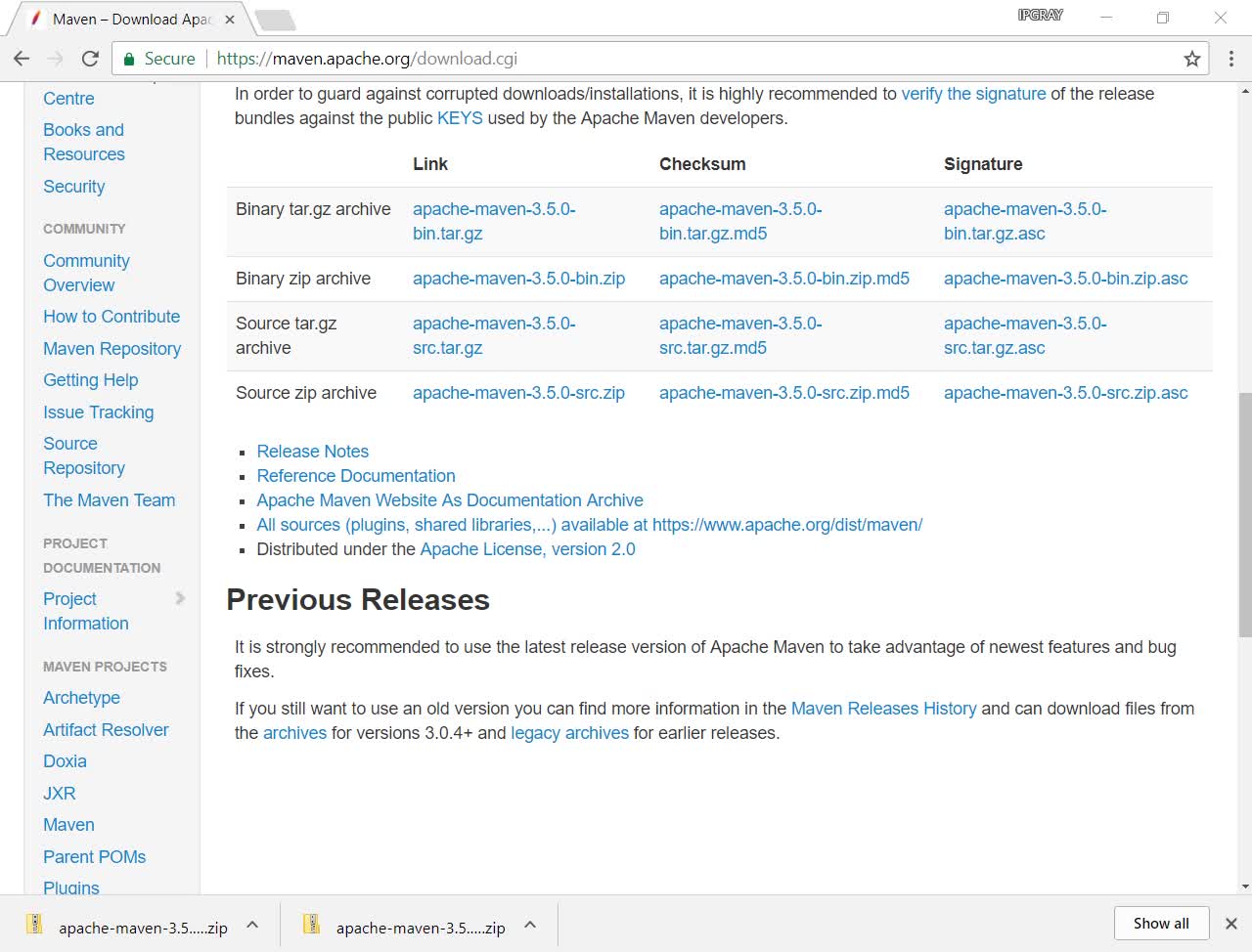 IPGraySpace: How to download install and setup Maven classpath in Windows 10