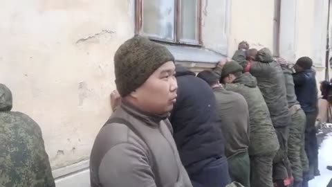 The surrendered Russian contingent in Ukraine
