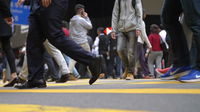 Walking in the City Center