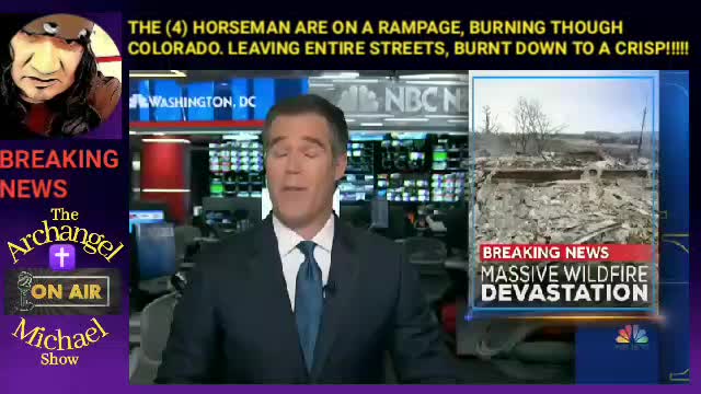 Over 100 mi winds, everything in its path burned to the ground, spiritual warfare at its best.....