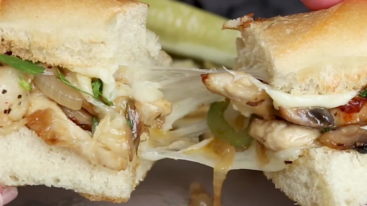 Chicken Cheesesteak Sandwich Recipe