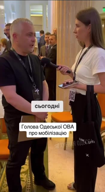 Dumdum Head of Odessa: we don't have forced mobilisation, people captured at the streets are dodgers