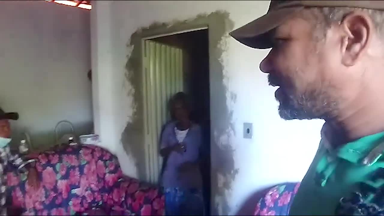 MY FATHER Visited TIA CARMELITA and She Was Very Thrilled With The Surprise.